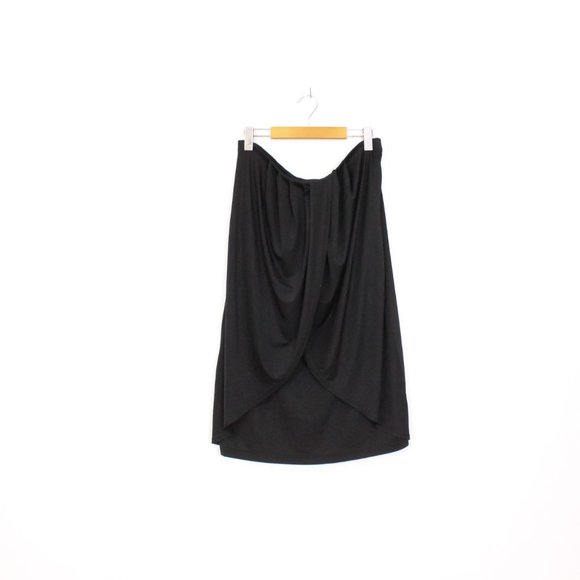 *DStudio Black Layered Skirt - Picture 2 of 4